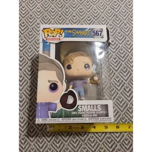 Funko Pop The Sandlot Movie Smalls #567- Slight Damage On Box- See Pictures